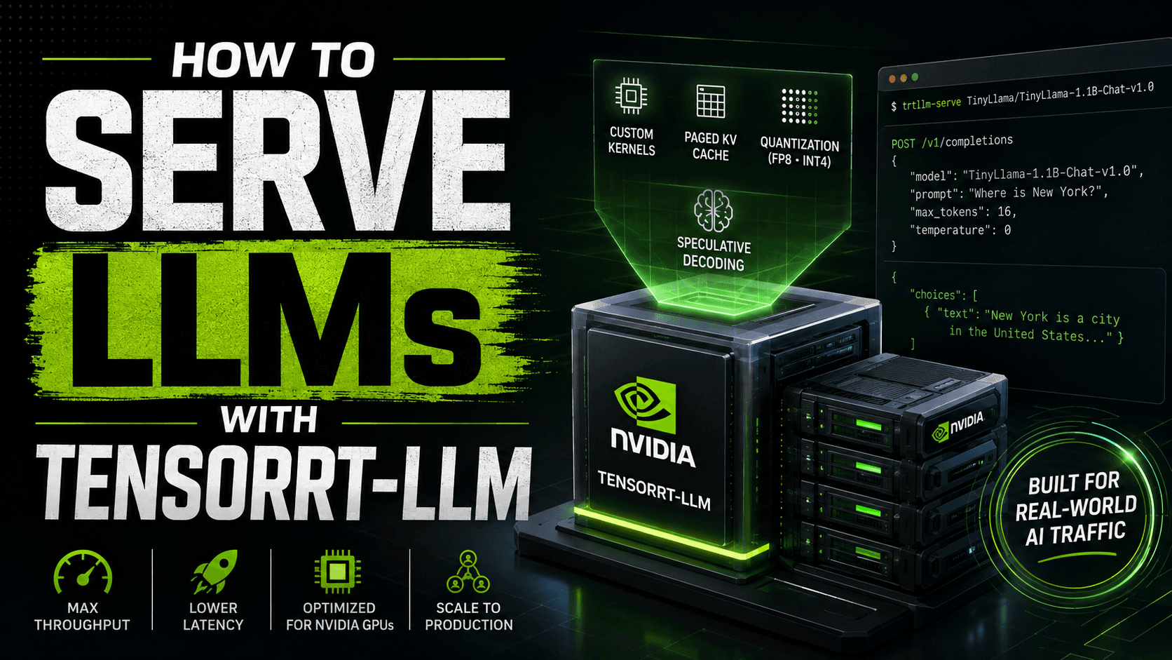 How to Serve LLMs with TensorRT-LLM